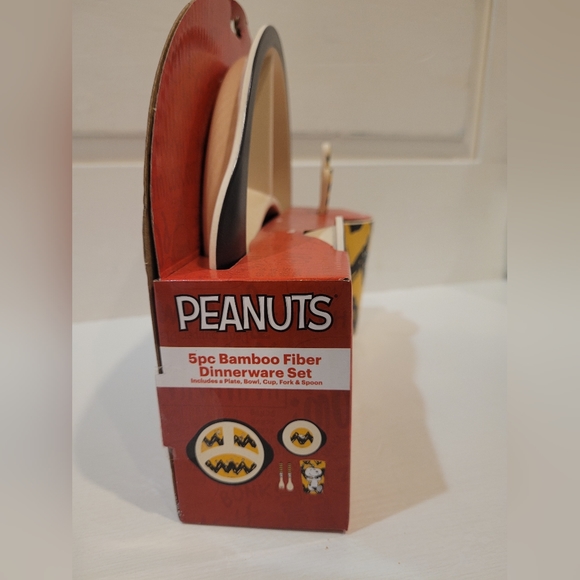 5PC Bamboo Dinnerware Set - Picture 6 of 6